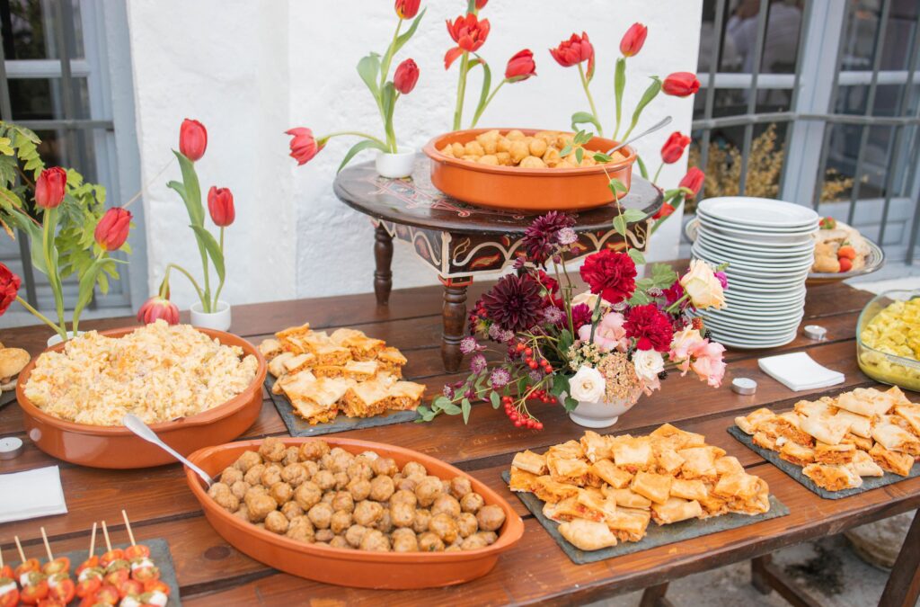 Spanish wedding catering in Granada 