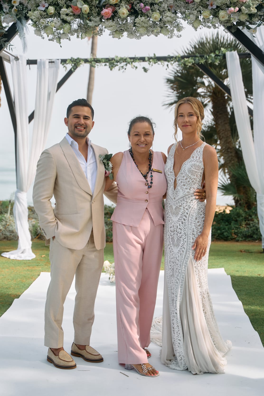 French celebrant Gema in Marbella