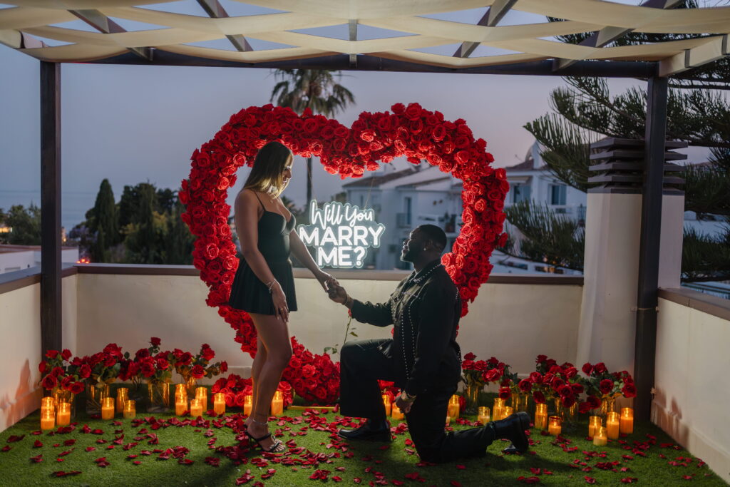 Marriage proposal villa in Marbella Spain photo Michal Carbol